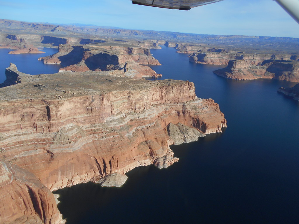 Lake Powell from the air